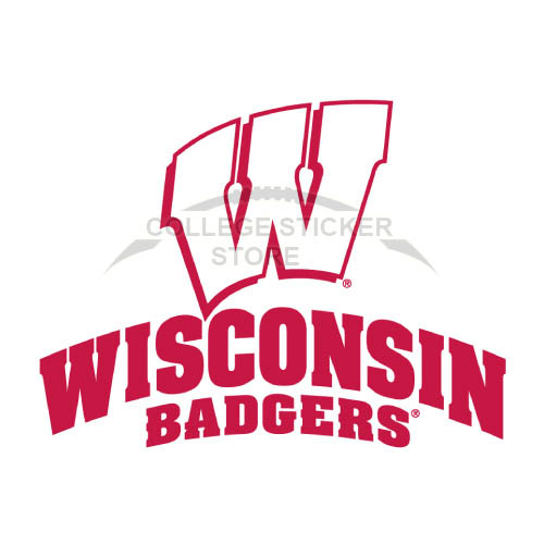 Diy Wisconsin Badgers Iron-on Transfers (Wall Stickers)NO.7027